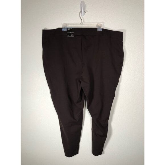 INC International Concepts Plus French Roast Skinny Leg Leggings - 28W - Picture 1 of 4